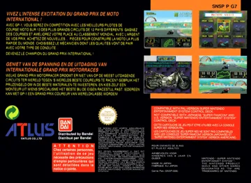 GP-1 (Europe) box cover back